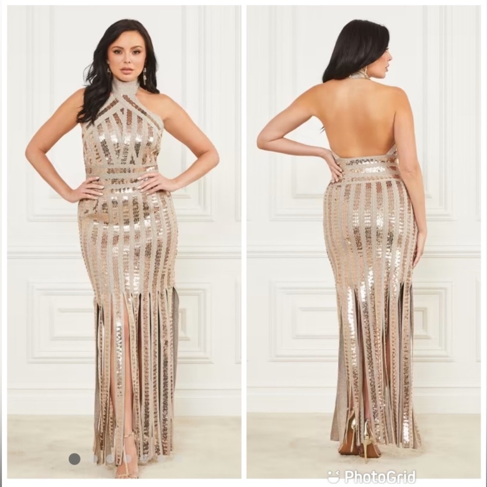 Marciano By Guess Daisy Fringe Dress New